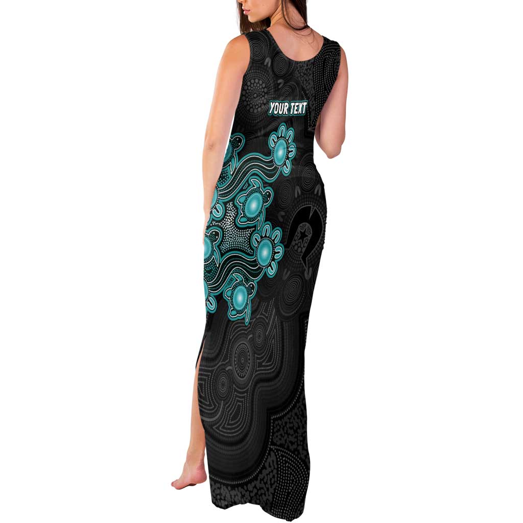 Personalised Brisbane Heat NAIDOC Week 2026 Tank Maxi Dress Sea Turtles Aboriginal Art