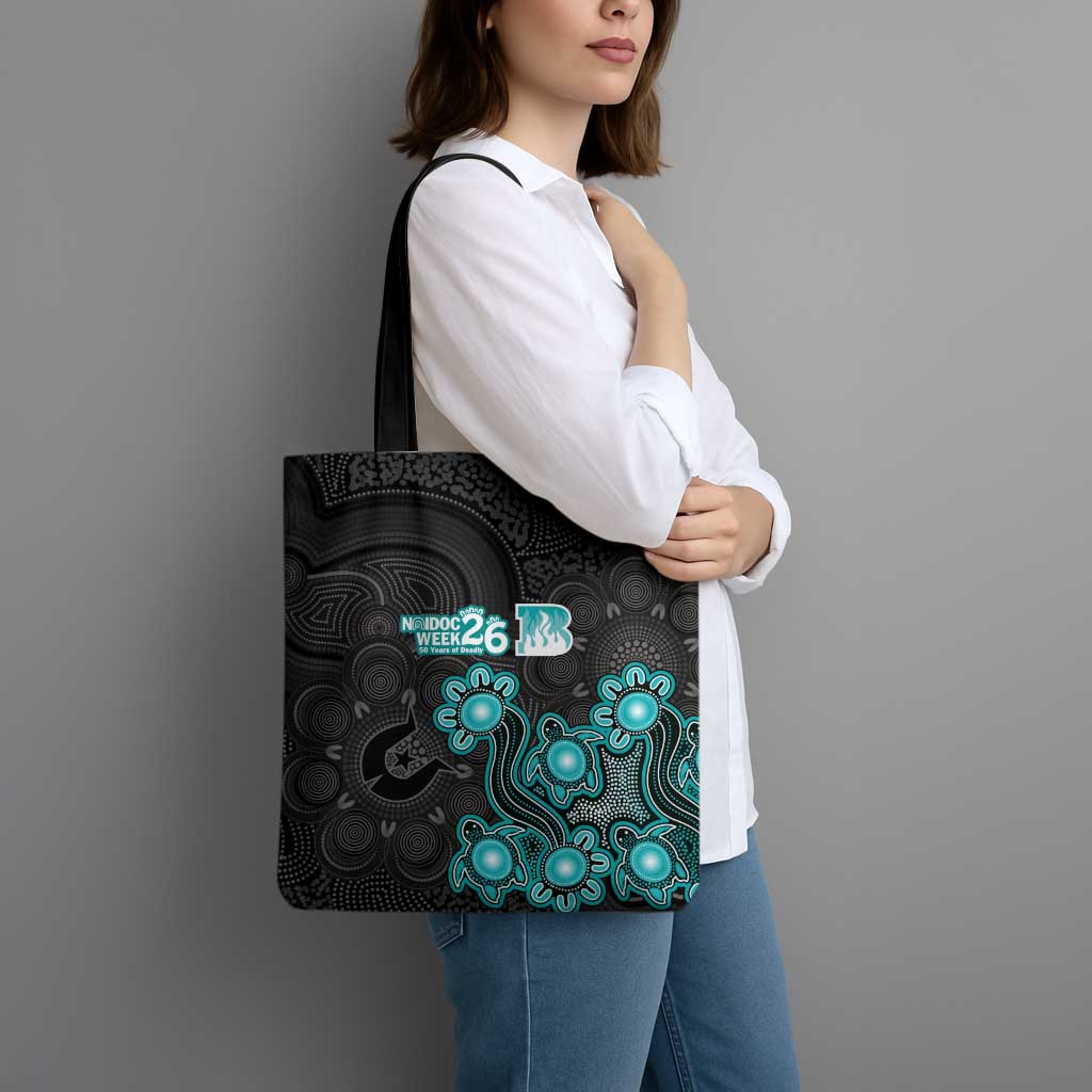 Brisbane Heat NAIDOC Week 2026 Tote Bag Sea Turtles Aboriginal Art