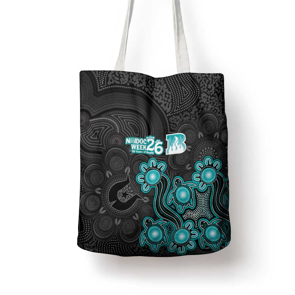 Brisbane Heat NAIDOC Week 2026 Tote Bag Sea Turtles Aboriginal Art