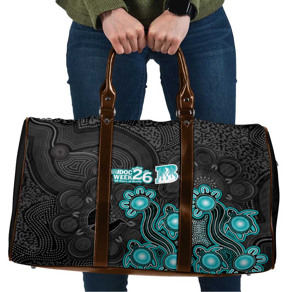 Brisbane Heat NAIDOC Week 2026 Travel Bag Sea Turtles Aboriginal Art