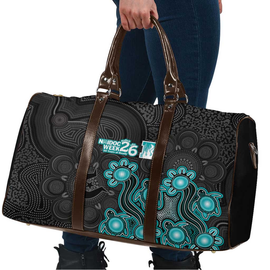 Brisbane Heat NAIDOC Week 2026 Travel Bag Sea Turtles Aboriginal Art