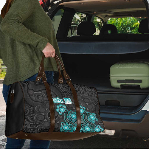 Brisbane Heat NAIDOC Week 2026 Travel Bag Sea Turtles Aboriginal Art