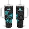 Personalised Brisbane Heat NAIDOC Week 2026 Tumbler With Handle Sea Turtles Aboriginal Art
