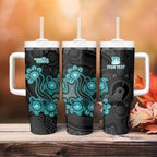 Personalised Brisbane Heat NAIDOC Week 2026 Tumbler With Handle Sea Turtles Aboriginal Art