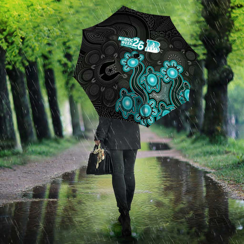 Brisbane Heat NAIDOC Week 2026 Umbrella Sea Turtles Aboriginal Art
