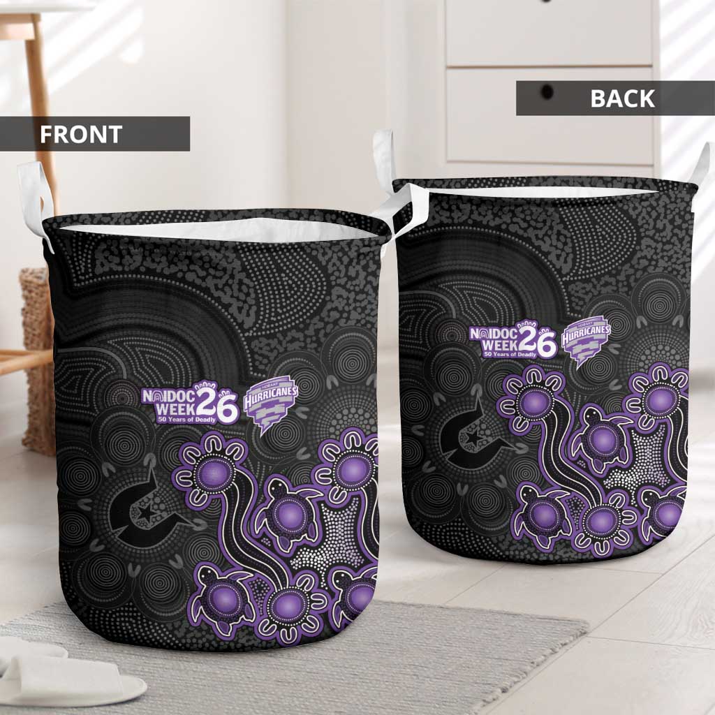 Hobart Hurricanes NAIDOC Week 2026 Laundry Basket Sea Turtles Aboriginal Art
