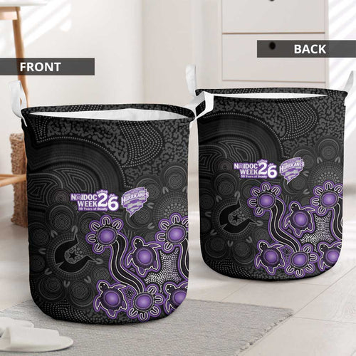 Hobart Hurricanes NAIDOC Week 2026 Laundry Basket Sea Turtles Aboriginal Art