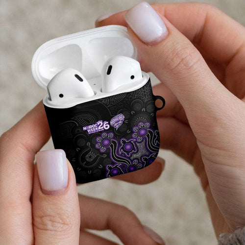 Hobart Hurricanes NAIDOC Week 2026 AirPods Case Sea Turtles Aboriginal Art