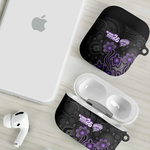 Hobart Hurricanes NAIDOC Week 2026 AirPods Case Sea Turtles Aboriginal Art