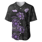 Personalised Hobart Hurricanes NAIDOC Week 2026 Baseball Jersey Sea Turtles Aboriginal Art