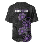 Personalised Hobart Hurricanes NAIDOC Week 2026 Baseball Jersey Sea Turtles Aboriginal Art