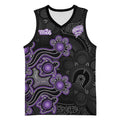 Personalised Hobart Hurricanes NAIDOC Week 2026 Basketball Jersey Sea Turtles Aboriginal Art