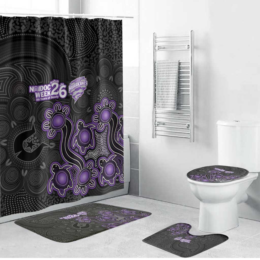 Hobart Hurricanes NAIDOC Week 2026 Bathroom Set Sea Turtles Aboriginal Art