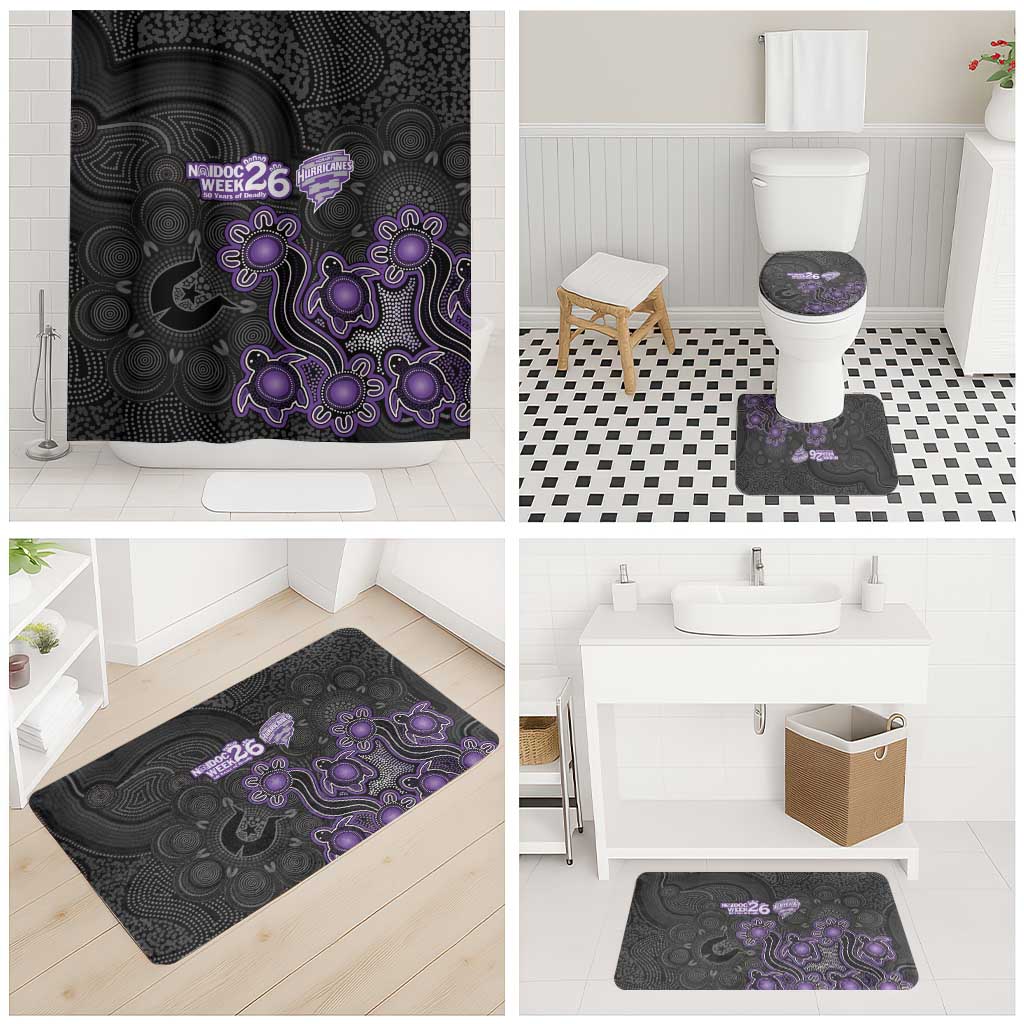 Hobart Hurricanes NAIDOC Week 2026 Bathroom Set Sea Turtles Aboriginal Art