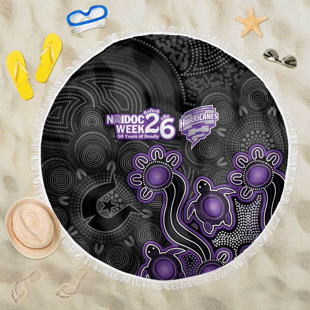 Hobart Hurricanes NAIDOC Week 2026 Beach Blanket Sea Turtles Aboriginal Art