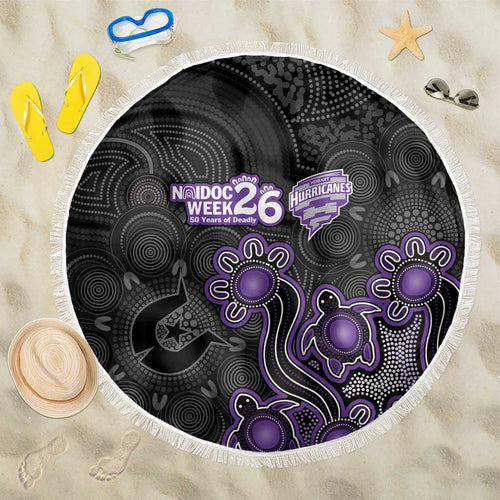 Hobart Hurricanes NAIDOC Week 2026 Beach Blanket Sea Turtles Aboriginal Art