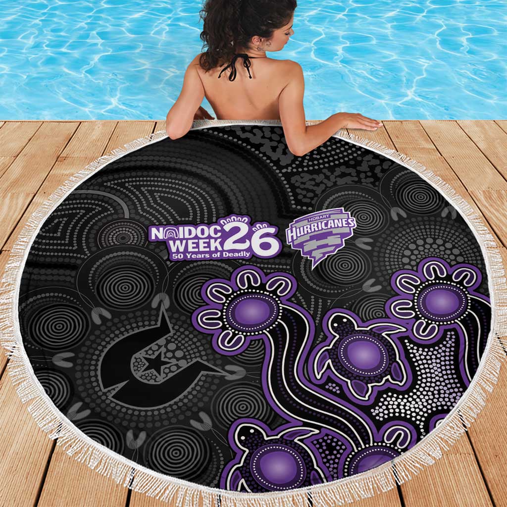 Hobart Hurricanes NAIDOC Week 2026 Beach Blanket Sea Turtles Aboriginal Art
