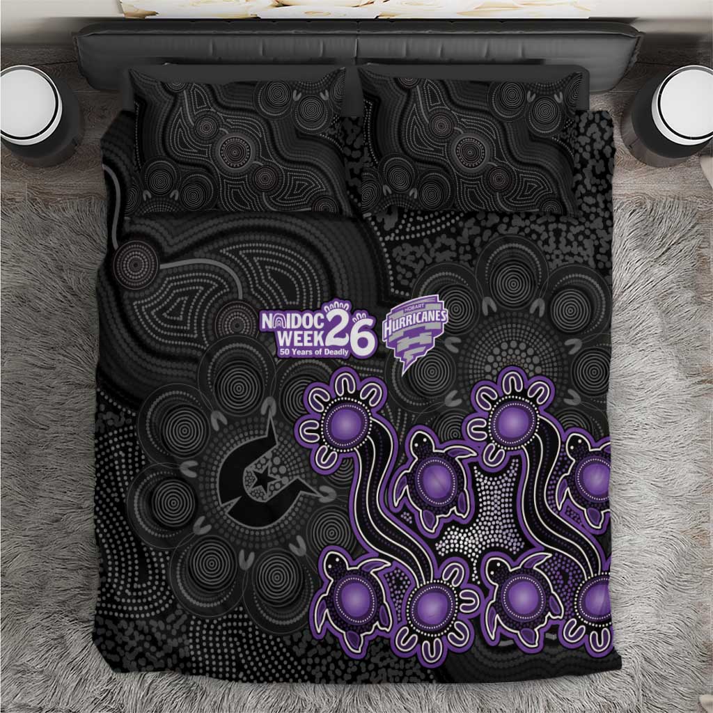 Hobart Hurricanes NAIDOC Week 2026 Bedding Set Sea Turtles Aboriginal Art