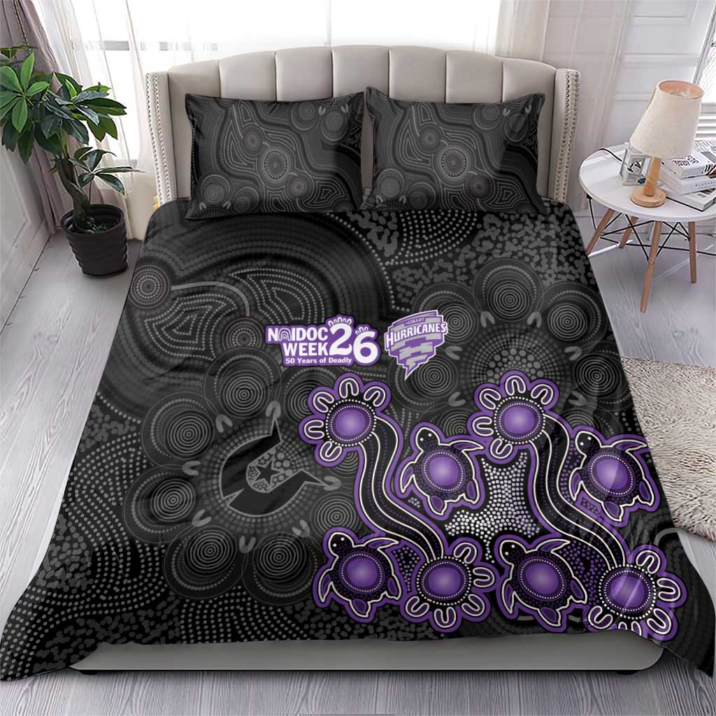 Hobart Hurricanes NAIDOC Week 2026 Bedding Set Sea Turtles Aboriginal Art