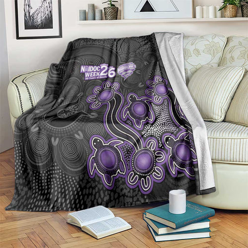 Hobart Hurricanes NAIDOC Week 2026 Blanket Sea Turtles Aboriginal Art