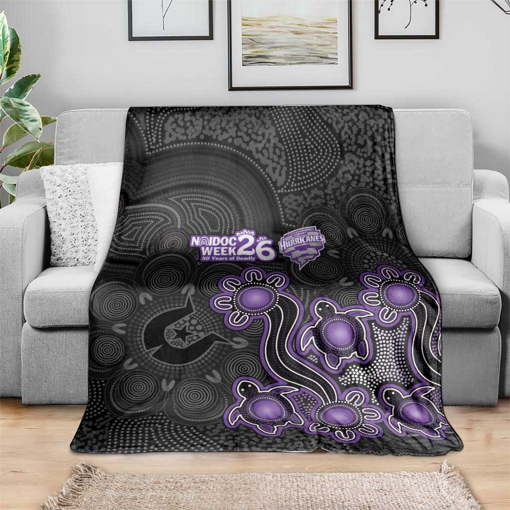 Hobart Hurricanes NAIDOC Week 2026 Blanket Sea Turtles Aboriginal Art