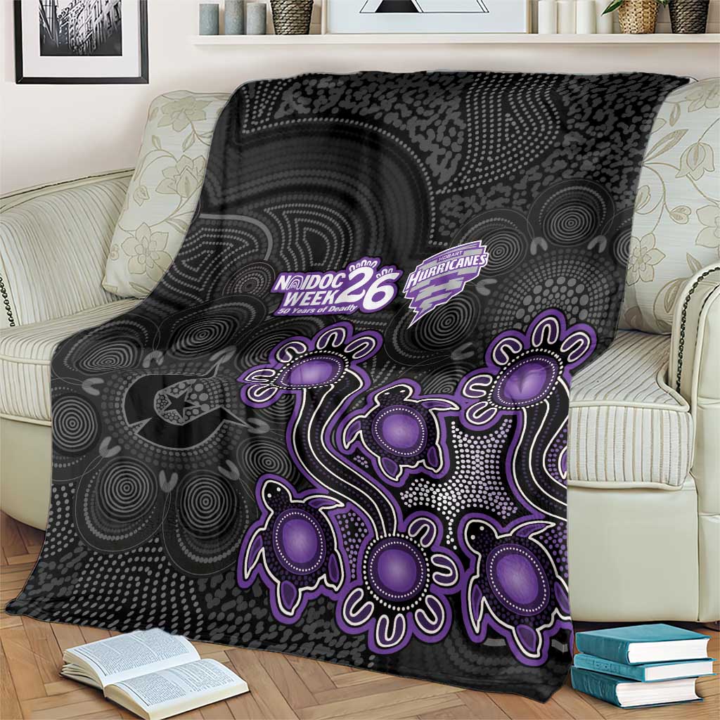 Hobart Hurricanes NAIDOC Week 2026 Blanket Sea Turtles Aboriginal Art