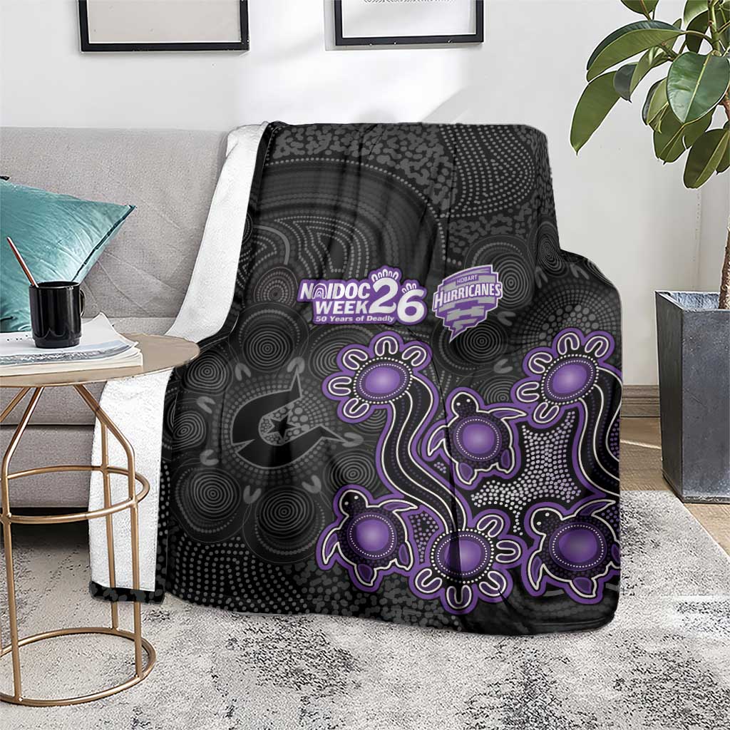Hobart Hurricanes NAIDOC Week 2026 Blanket Sea Turtles Aboriginal Art