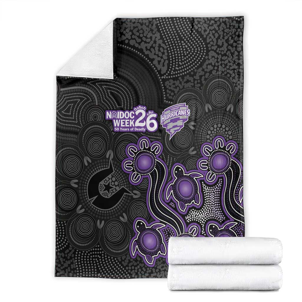 Hobart Hurricanes NAIDOC Week 2026 Blanket Sea Turtles Aboriginal Art