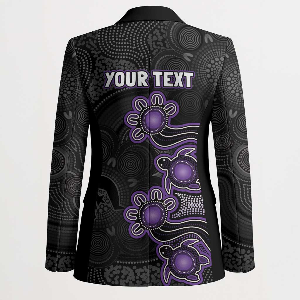 Personalised Hobart Hurricanes NAIDOC Week 2026 Blazer Sea Turtles Aboriginal Art