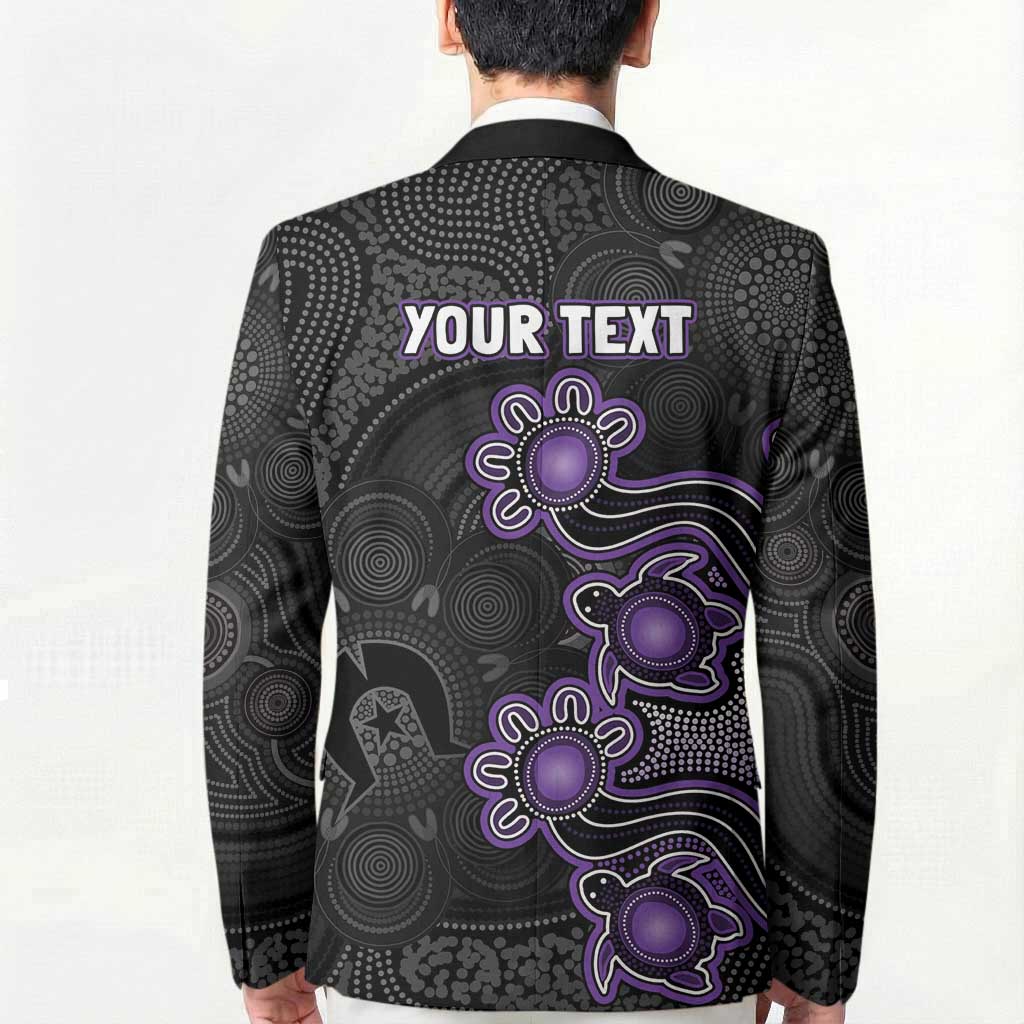 Personalised Hobart Hurricanes NAIDOC Week 2026 Blazer Sea Turtles Aboriginal Art