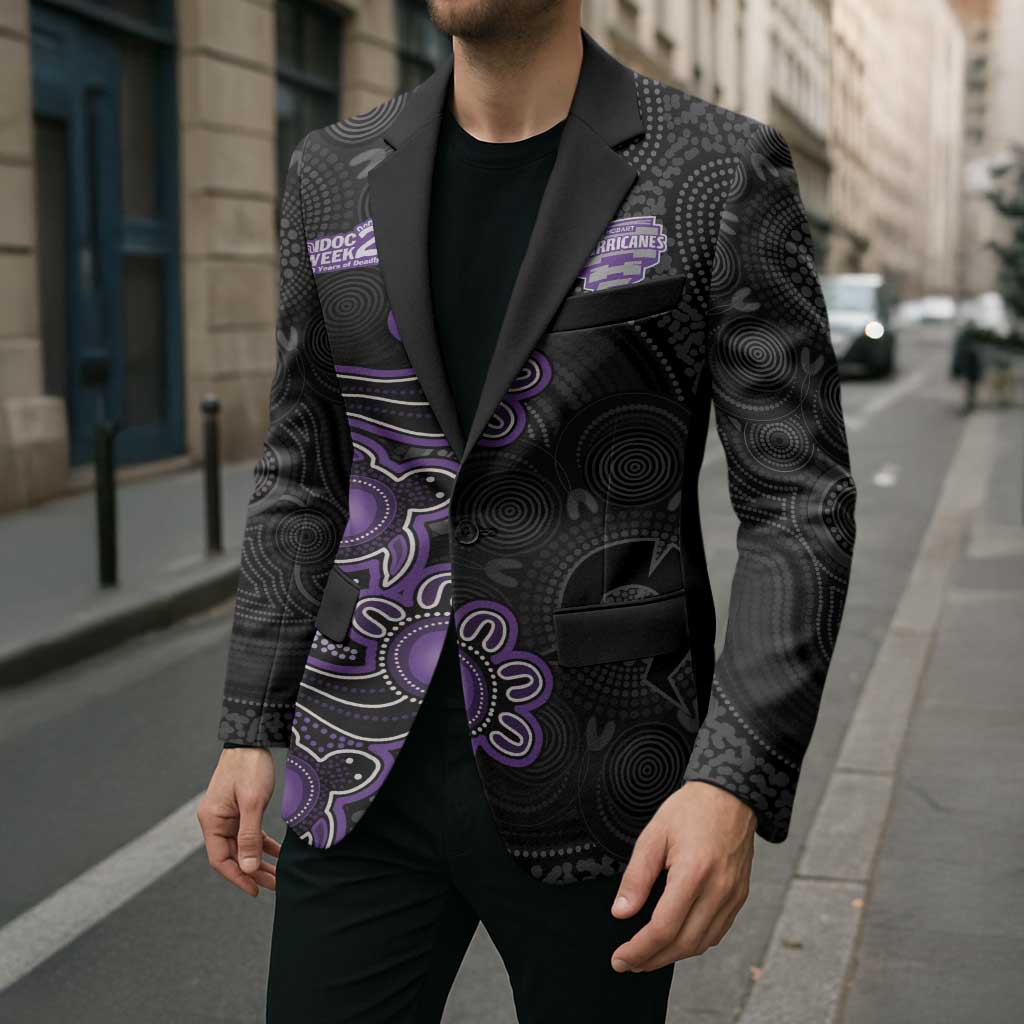 Personalised Hobart Hurricanes NAIDOC Week 2026 Blazer Sea Turtles Aboriginal Art