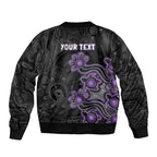 Personalised Hobart Hurricanes NAIDOC Week 2026 Bomber Jacket Sea Turtles Aboriginal Art