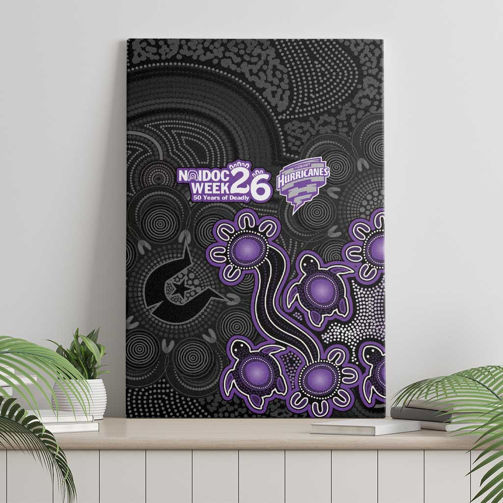 Hobart Hurricanes NAIDOC Week 2026 Canvas Wall Art Sea Turtles Aboriginal Art