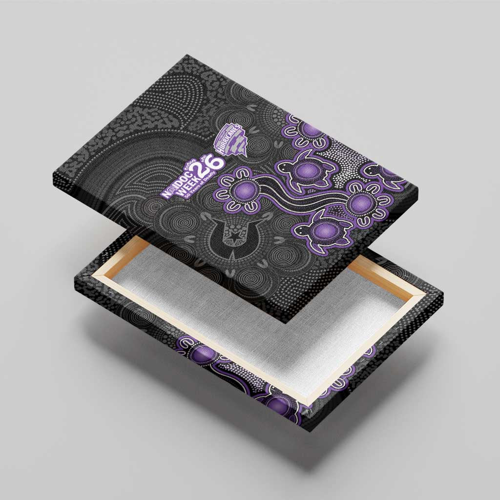 Hobart Hurricanes NAIDOC Week 2026 Canvas Wall Art Sea Turtles Aboriginal Art