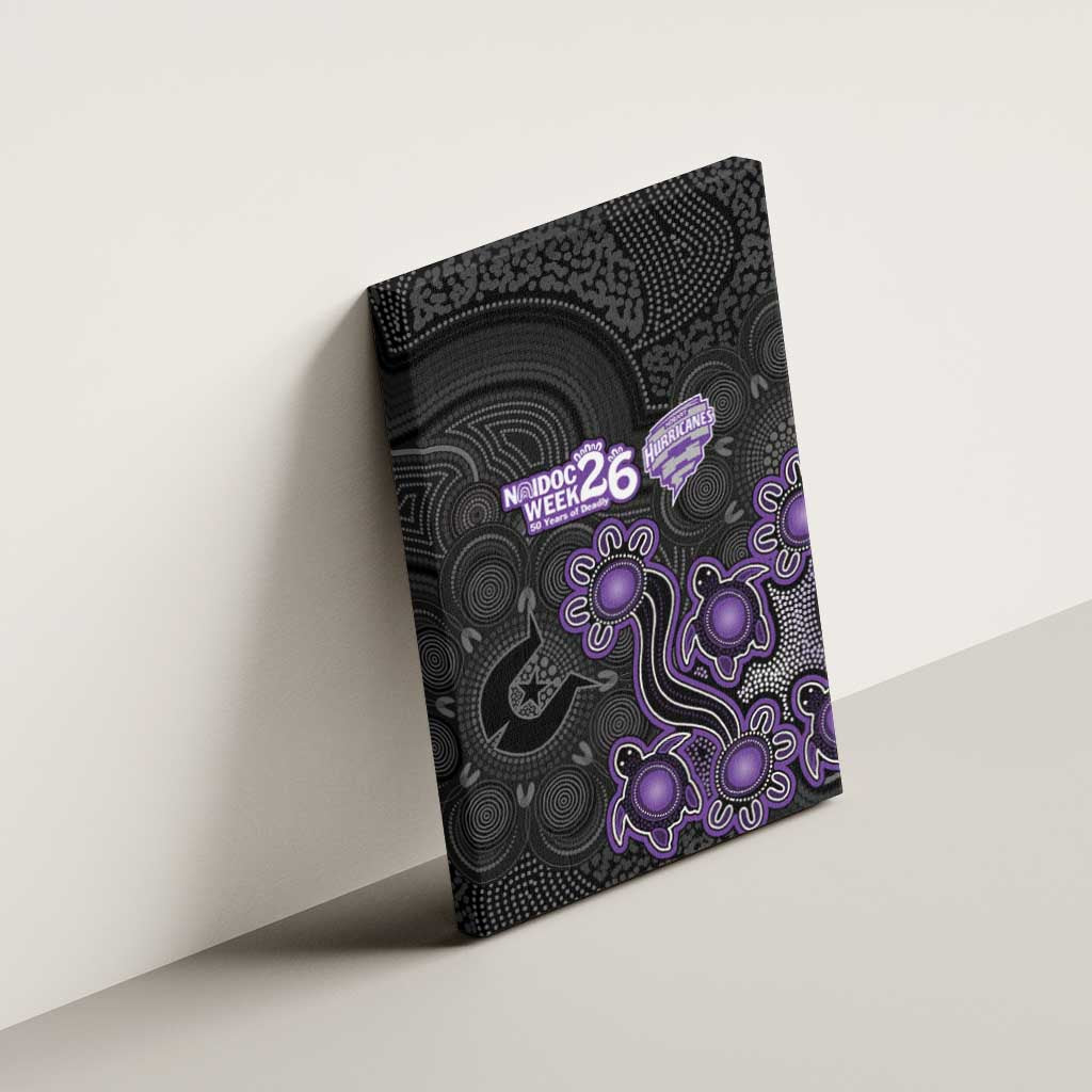 Hobart Hurricanes NAIDOC Week 2026 Canvas Wall Art Sea Turtles Aboriginal Art
