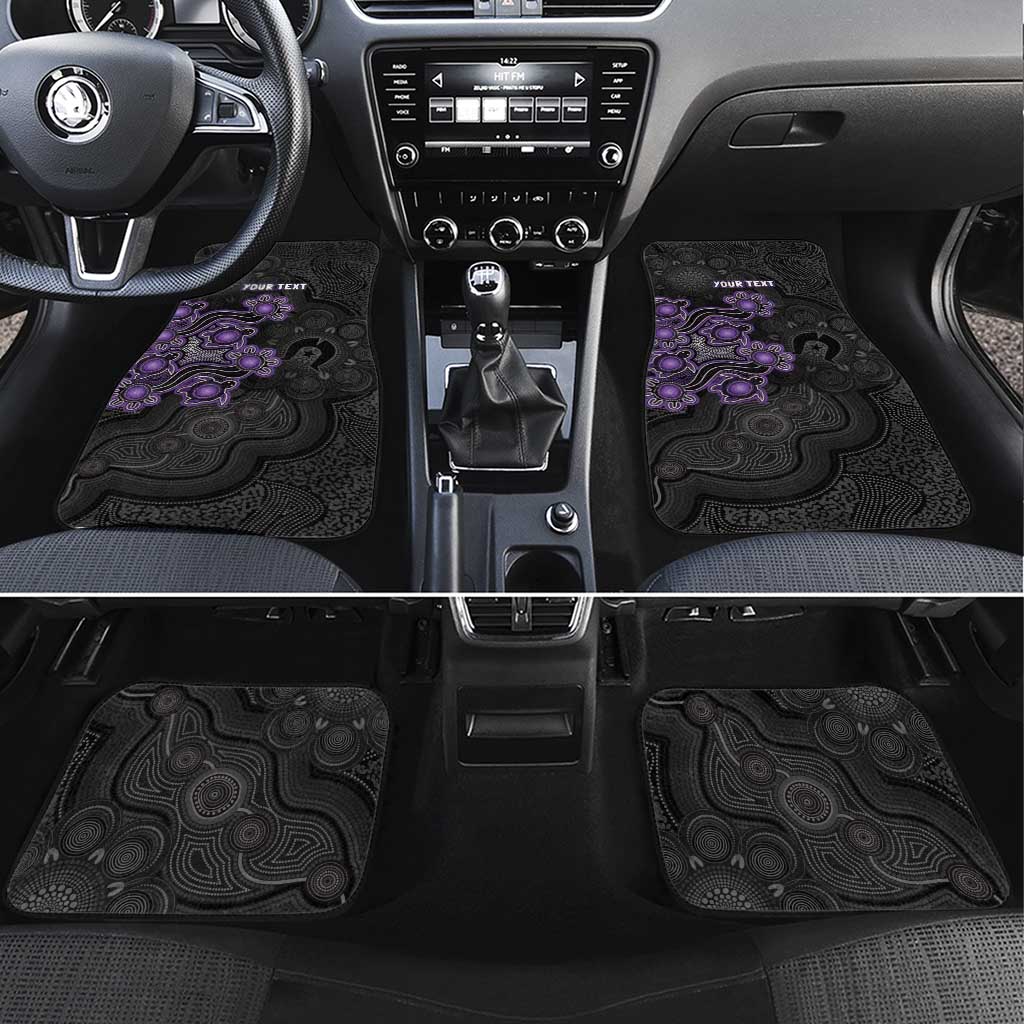Personalised Hobart Hurricanes NAIDOC Week 2026 Car Mats Sea Turtles Aboriginal Art