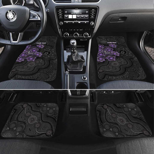 Personalised Hobart Hurricanes NAIDOC Week 2026 Car Mats Sea Turtles Aboriginal Art
