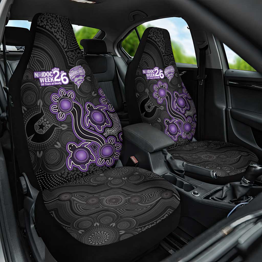 Hobart Hurricanes NAIDOC Week 2026 Car Seat Cover Sea Turtles Aboriginal Art