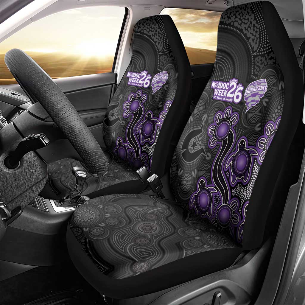 Hobart Hurricanes NAIDOC Week 2026 Car Seat Cover Sea Turtles Aboriginal Art