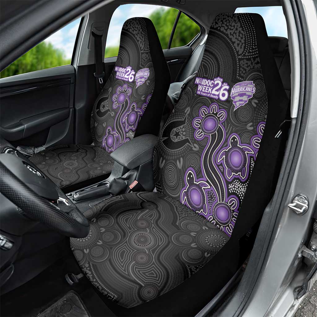 Hobart Hurricanes NAIDOC Week 2026 Car Seat Cover Sea Turtles Aboriginal Art
