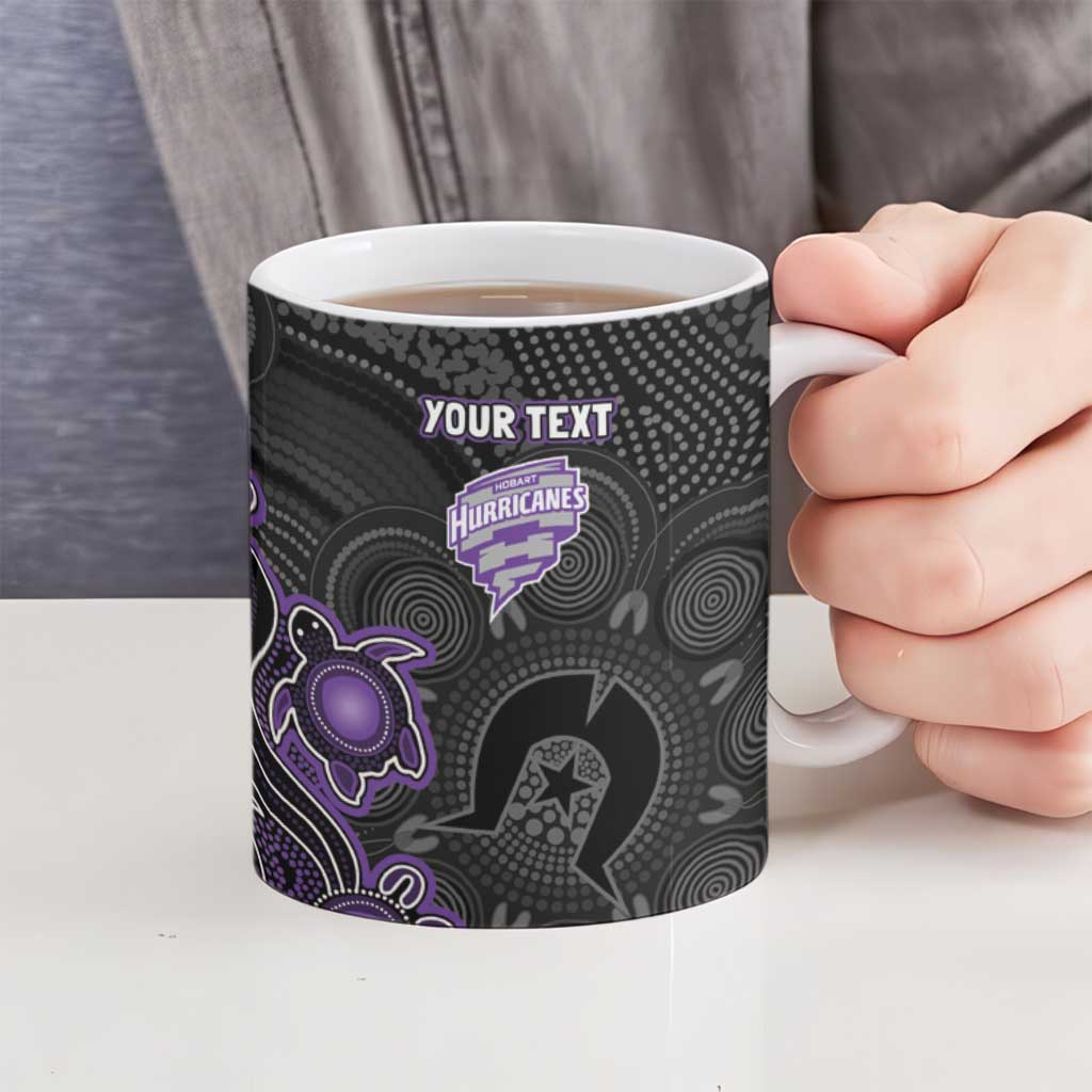 Personalised Hobart Hurricanes NAIDOC Week 2026 Ceramic Mug Sea Turtles Aboriginal Art
