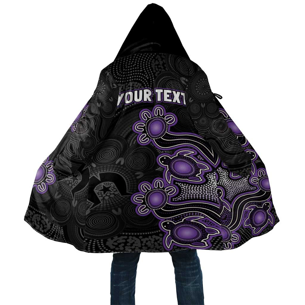 Personalised Hobart Hurricanes NAIDOC Week 2026 Cloak Sea Turtles Aboriginal Art