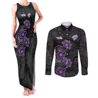 Personalised Hobart Hurricanes NAIDOC Week 2026 Couples Matching Tank Maxi Dress and Long Sleeve Button Shirt Sea Turtles Aboriginal Art