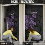 Personalised Hobart Hurricanes NAIDOC Week 2026 Door Cover Sea Turtles Aboriginal Art