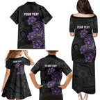 Personalised Hobart Hurricanes NAIDOC Week 2026 Family Matching Puletasi and Hawaiian Shirt Sea Turtles Aboriginal Art