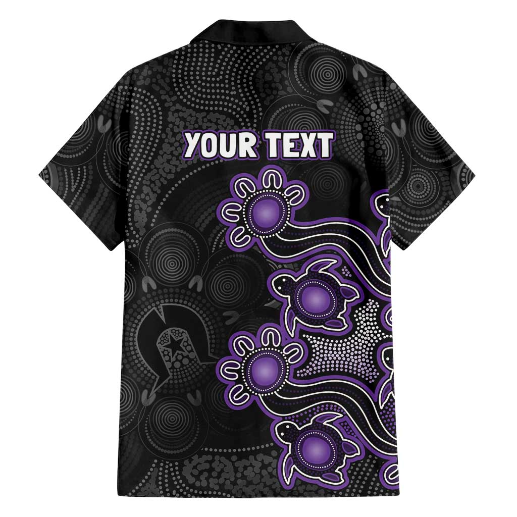 Personalised Hobart Hurricanes NAIDOC Week 2026 Family Matching Summer Maxi Dress and Hawaiian Shirt Sea Turtles Aboriginal Art