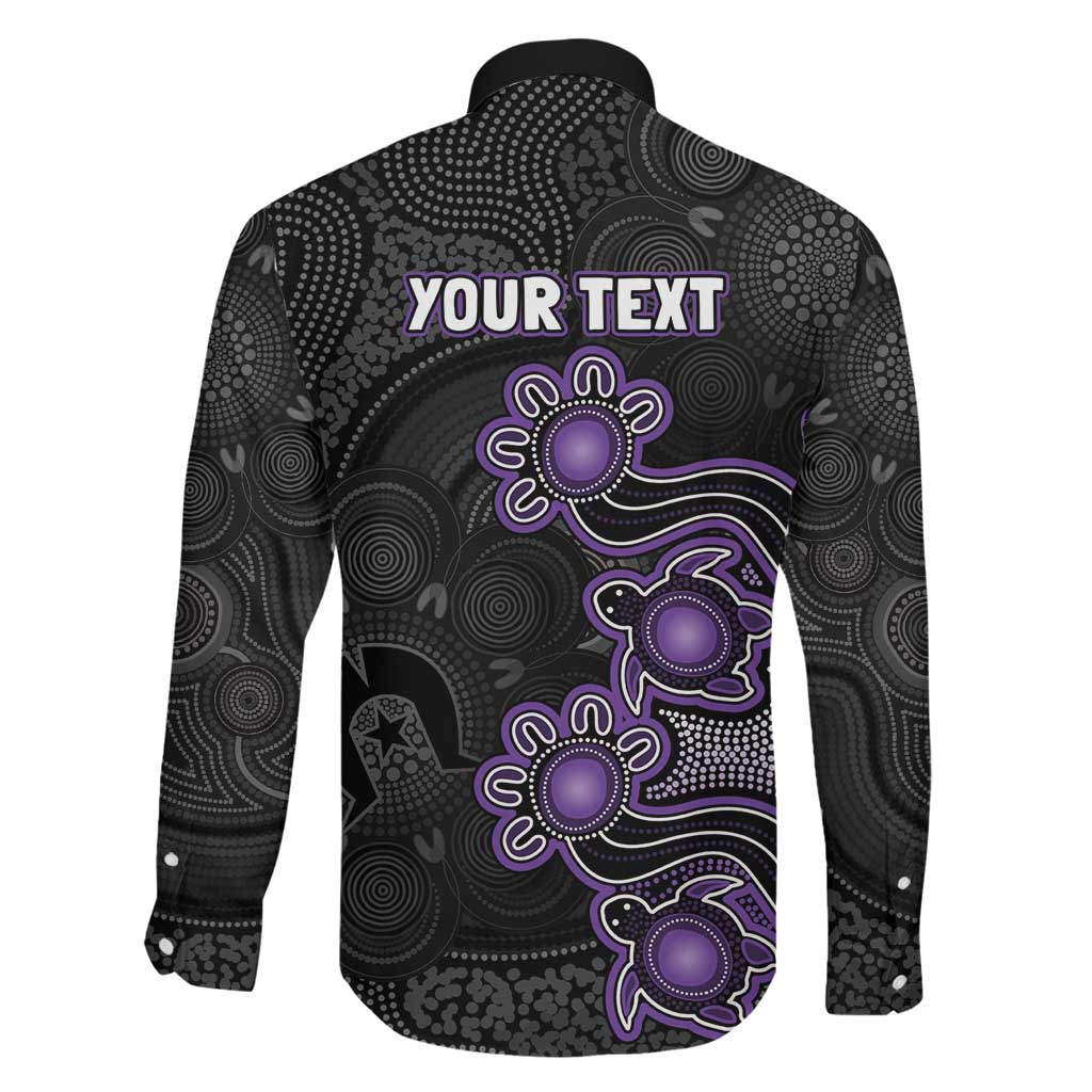 Personalised Hobart Hurricanes NAIDOC Week 2026 Family Matching Tank Maxi Dress and Hawaiian Shirt Sea Turtles Aboriginal Art