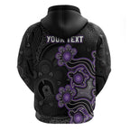 Personalised Hobart Hurricanes NAIDOC Week 2026 Hoodie Sea Turtles Aboriginal Art