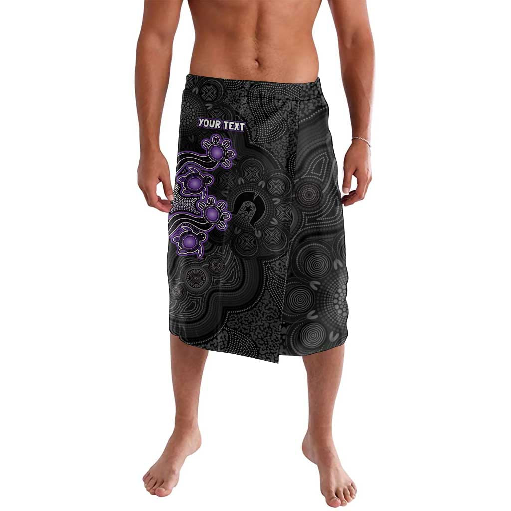 Personalised Hobart Hurricanes NAIDOC Week 2026 Lavalava Sea Turtles Aboriginal Art