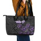 Hobart Hurricanes NAIDOC Week 2026 Leather Tote Bag Sea Turtles Aboriginal Art